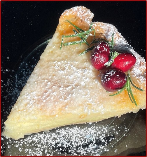Mom's Christmas Morning Buttermilk Pie